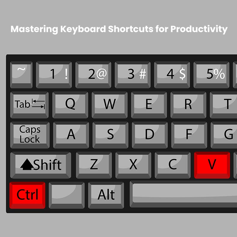 Mastering Keyboard Shortcuts for Productivity